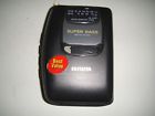 Hs-ta114w Aiwa Portable Super Bass Am Fm Cassette Tape Player Works
