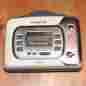 Hs-tx377 Tx377 Aiwa Portable Cassette Tape Player Am Fm Radio Clock