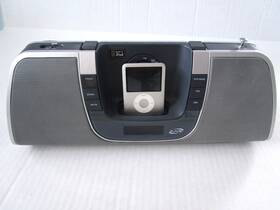 Ib209 Ilive Ipod Nano 3rd Generation - Am/fm Docking Station Silver /gray
