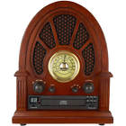 Itvs-1350 Innovative Technology Vintage Wooden Bluetooth Speaker Table Cd 816203015099