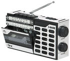 J-7 Qfx Portable Retro Vintage Shortwave Radio Cassette Player 804904220324