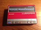 Jc-22 Sharp Vintage Cassette Radio For Repair Rare Red Model