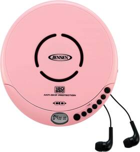 Cd-120 Jensen Portable Personal Cd Compact 120 Sec Anti-skip Player