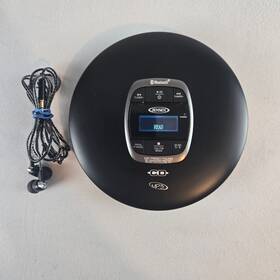 Cd-60r-bteb Jensen Portable Cd Player - Personal Mp3 Digital Fm Radio
