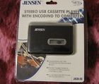 Jscr-50 Jensen Stereo Usb Cassette Player