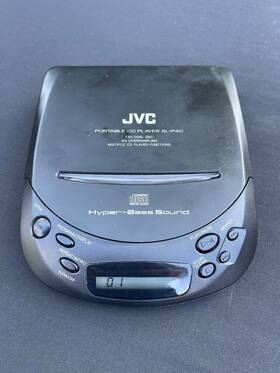 Xl-40 Jvc Portable Cd Player Tested Working