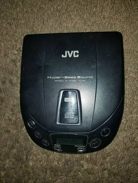 Jvc Xl-p31 Vintage Portable Cd Player With Hyper Bass - Free Shipping Included