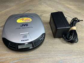 Xl-p54cr Jvc Vintage Portable Cd Player Compact Disc Hyper Base 1998 90s