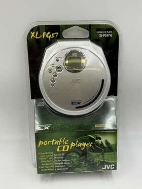 Xl-pg57 Jvc Portable Cd Player Hyper-bass Travel Compact Disc New Sealed