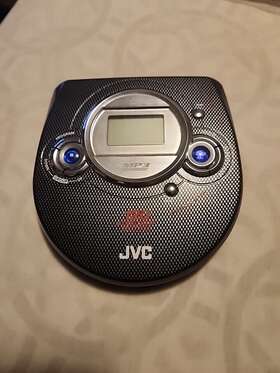 Xl-pm25bk Jvc Portable Cd Player