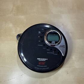 Xl-pr70b Jvc Portable Cd Player With Strap Hyper Base Tested Working