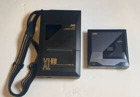 Xl-r10 Jvc Compact Disc Cd Player Vintage With Carrying Case - Mint Rare As Is