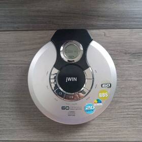 Jx-cd565 Jwin Cd Player Bbs Bass Boost System Portable Compact Tested