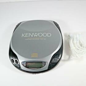 Dpc-381 Kenwood Portable Cd Player With Earbuds. Tested And Working