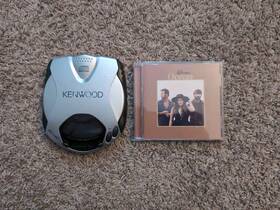 Dpc-x507 Kenwood Dpc-507 Portable Cd Player 1999 Model With Jbl Head Phone
