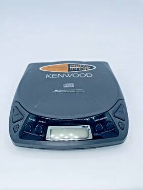 Dpc-561 Kenwood Compact Disc Player Black Digital Display Anti-shock Bass Boost