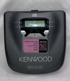 Dpc-761 Kenwood Portable Cd Player Working