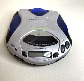 Dpc-792 Kenwood Dpc792 Vintage Cd Player Portable Walkman 1990s 2000s Blue Bass Boost