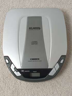 Pcd500 Klh 1999 Portable Cd Player Programmable Digital Anti-shock System