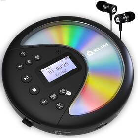 Klim 313035586563 Discover Portable Cd Player Walkman With Long-lasting Battery New 2024