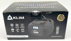 Klim 701152110582 Portable Compact Disc/cassette Player With Built In Bluetooth