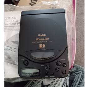 Kodak Pcd-970 Photo Cd Portable Player Pcd 970 Black Plays Digital Photo/audio Cds