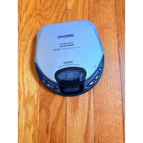 Koss Cdp568 Cdp568series Portable Cdplayer 40 Second Anti-skip Dbbs Silver Vintage 1998