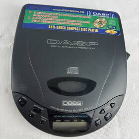 Koss Cdp600kxs Vintage Portable Cd Player Compact Disc Anti Skip Cdp-600kxs Works 1996