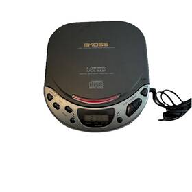 Cdp617 Koss Portable Cd Player 3 Second Anti-skip Dbbs Tested And Works