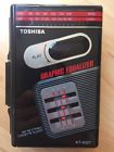 Kt-4027 Toshiba Vintage Stereo Cassette Player Am Fm Tape Graphic Equalizer