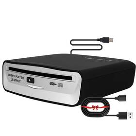 Lehwey 704078119908 External Universal Cd Player For Car - Portable With Extra U