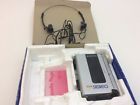 M-g1 Sanyo Vintage Stereo Cassette Player Walkman Box Holder Headphones Works