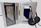 Mgr-110 M-g34dt Sanyo Portable Cassette Payer Walkman Tuner Pack Original Phones Mgr-110 M-g34dt Sanyo Portable Cassette Payer Walkman Tuner Pack Original Phones