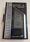 M Gr59 Sanyo Radio Cassette Player Vintage Walkman Stereo Works Treat