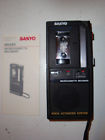 M5495 Sanyo Micro Cassette Recorder Instructions