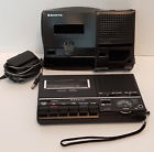 M-6000 M6000 Sanyo Tape Recorder With Ac Adaptor And Vinyl Case For