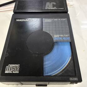 Magnavox Ac9510 Rare Vintage 80s Cd9510 Compact Disc Player With Adapter Tested
