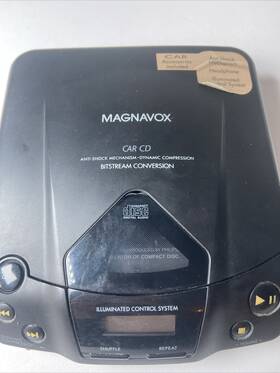 Az6816 Magnavox Cd Player Portable Rare Model For Parts Or Repair Read Desc