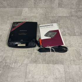 Az6820 Magnavox Vtg 90 S Portable Cd Player Az6820/17 Dynamic Bass With Manual