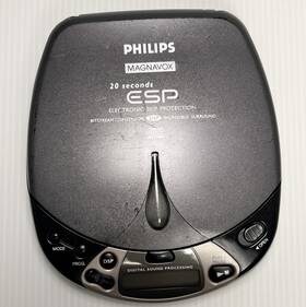 Az7568 Magnavox Personal Portable Cd Player Tested Working For Parts Only