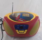 Marvel Iron Man Portable Radio Cd Player Tested And Working