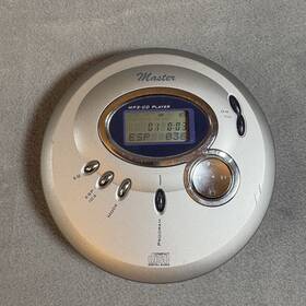 Pm010 Master Cd Player Mp3 Model No. Tested Works Batteries Not Included