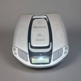 Gcd720r Memorex Dbbs 10 Second Antishock Disc Cd Player - Tested Excellent Condition