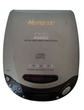 Md6100-a Memorex Portable Cd Player 1998 Works