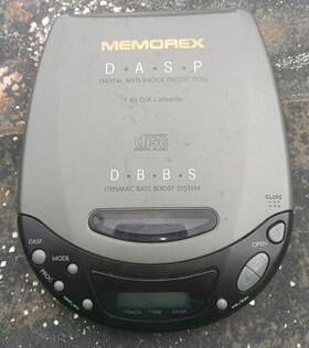 Md6100portable Memorex Md6100cp Cd Player