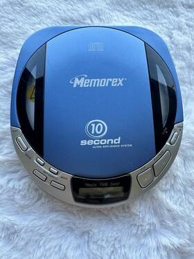 Memorex Md6102-01 Portable Personal Cd Player 10 Second Ultra Anti Shock Discman