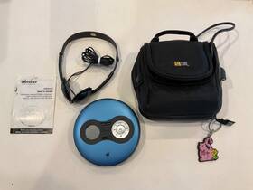 Memorex Md6441 Blue Portable Cd Player Walkman - Tested / Works