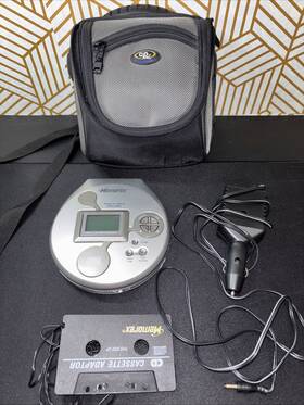 Mpb8807cp Memorex Portable Cd Player With Case