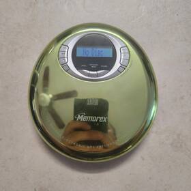 Mpd8843 Memorex Portable Cd Player - Green Read Desc #2176