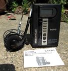 Mgr600 Sanyo Vintage Bassxpander Model Stereo Radio Cassette Player Works Great Mgr600 Sanyo Vintage Bassxpander Model Stereo Radio Cassette Player Works Great